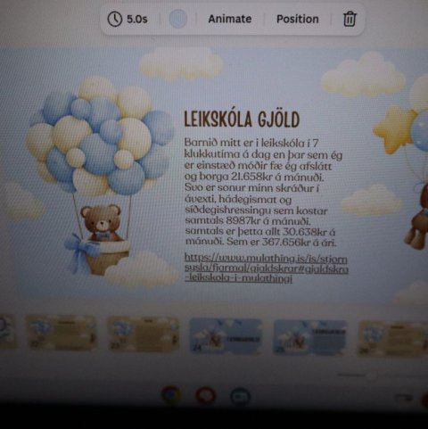 Hvað kostar að eignast barn?