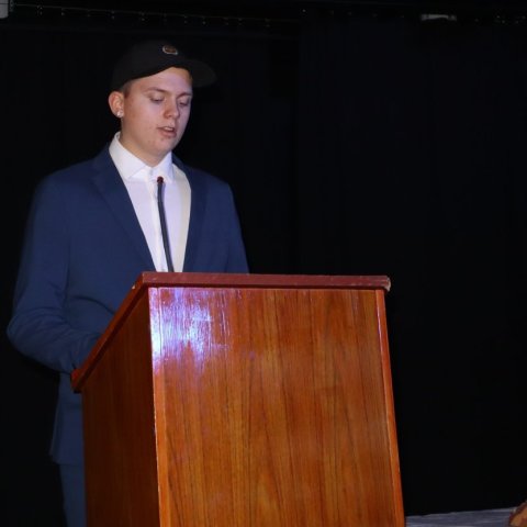 Árni Stefán Ólafsson formaður Nemendaráðs