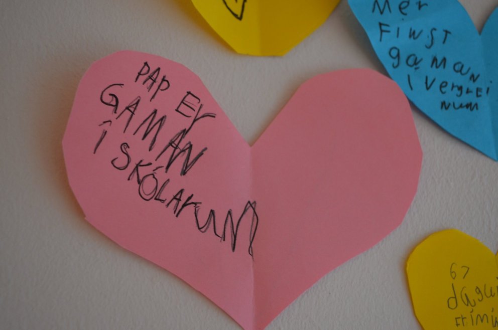 Fyrstu bekkingar fagna fyrstu 100 dögunum í skólanum