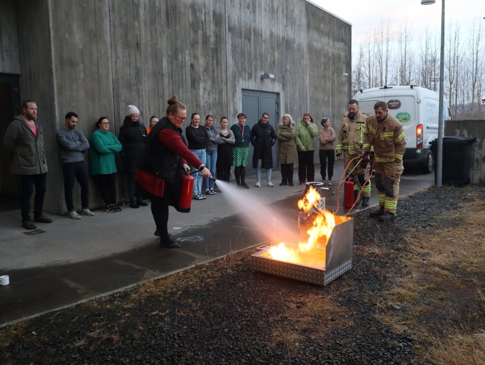 Ýmis verkefni á nemendaviðtalsdegi