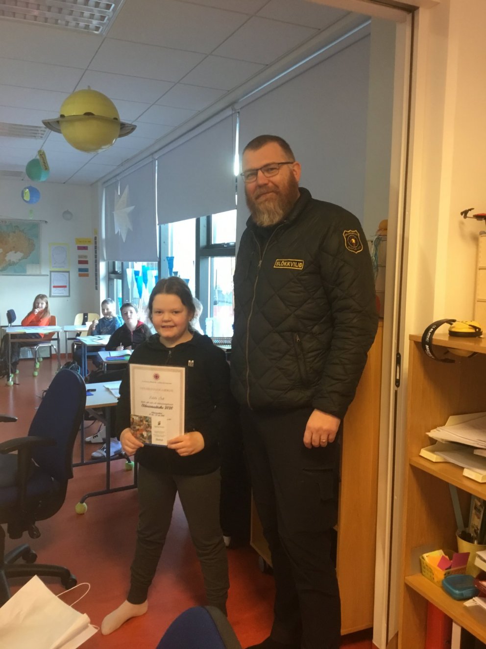 Eldvarnargetraun í 3. bekk