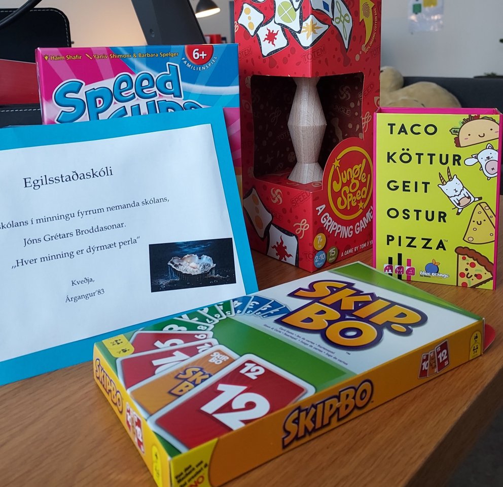 Í minningu fyrrum nemanda