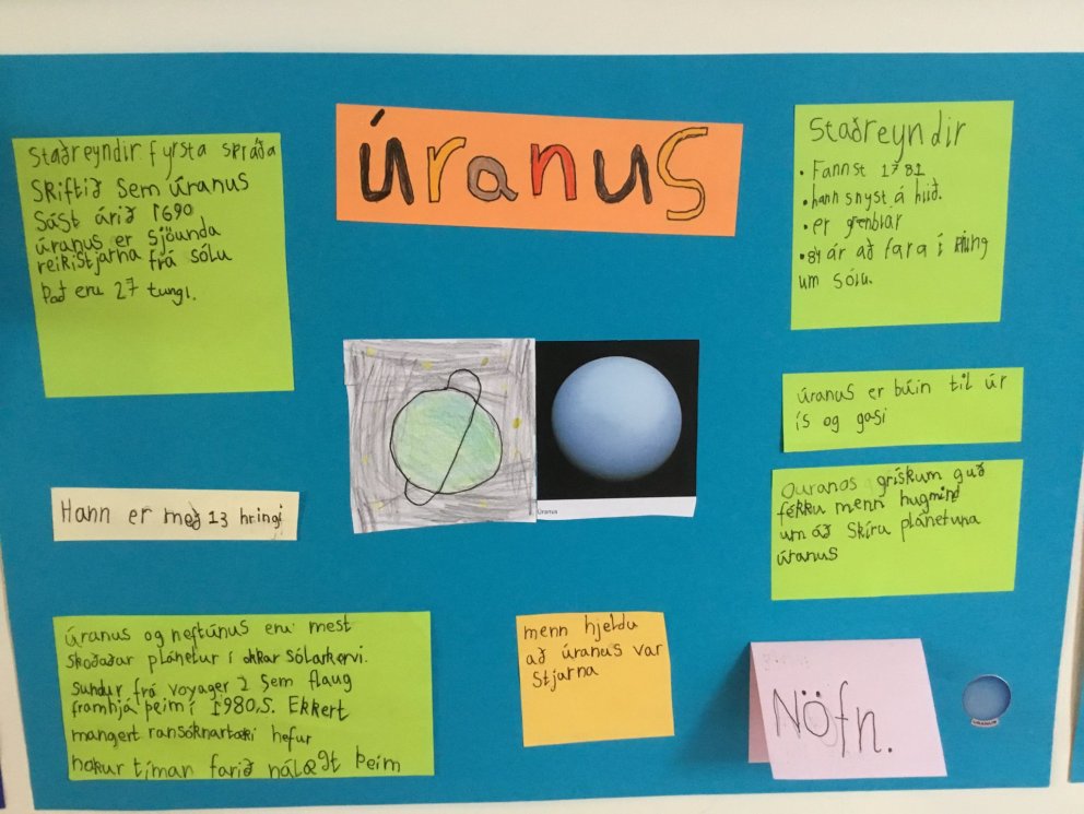 Himingeimurinn í 3. bekk