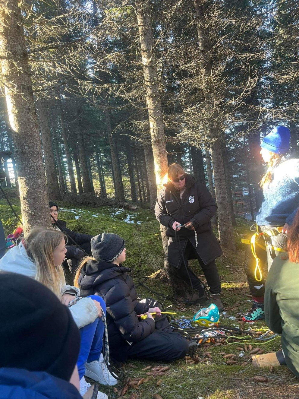 Útivistardagur  í blíðviðri