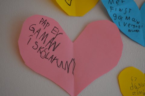 Fyrstu bekkingar fagna fyrstu 100 dögunum í skólanum