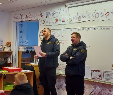 Verðlaun í eldvarnargetraun