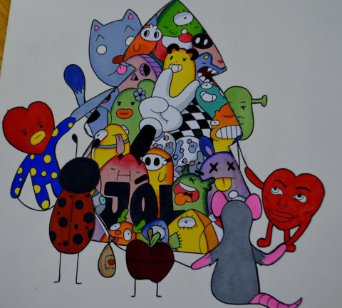 Texti með fréttamynd