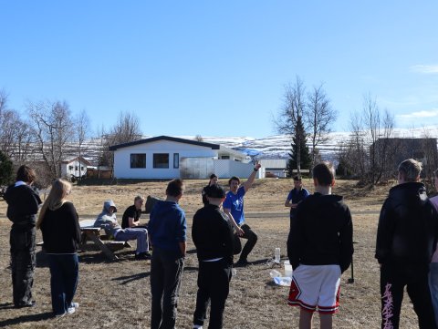 Háskólalestin heimsækir Egilsstaðaskóla