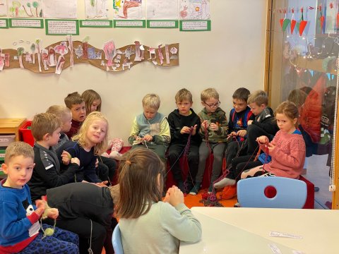 Puttaprjónað af krafti